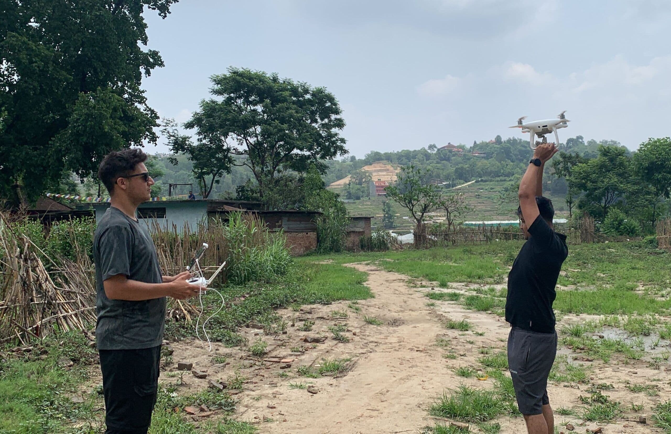 Cover for Vulnerability Assessment and Post-Disaster Management Plan for the Informal Settlements in the Bagmati River Corridor using Drone and 360-degree imagery.